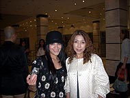 Uzbek fashion designer Saida Amir and Japanese fashion designer Ritsuko Shirahama.