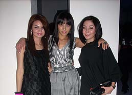 Uzbek fashion designers - Elmira Ibragimova, Saida Amir and Umida Yusupova. 